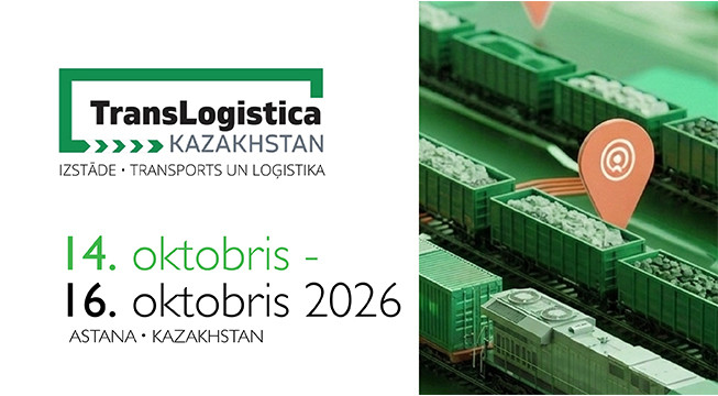 Dzelzceļa loģistikas digitalizācija uzmanības centrā izstādē TransLogistica Kazakhstan 2026